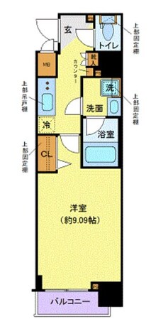 ディアレイシャス高井戸の物件間取画像